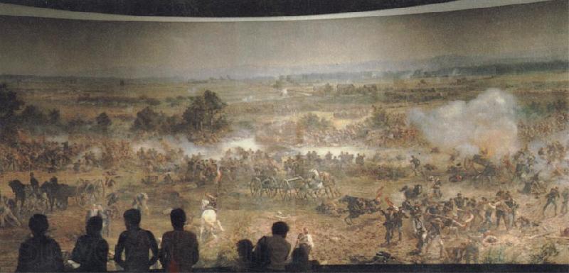 Paul Philippoteaux The Battle of Gettvsburg France oil painting art